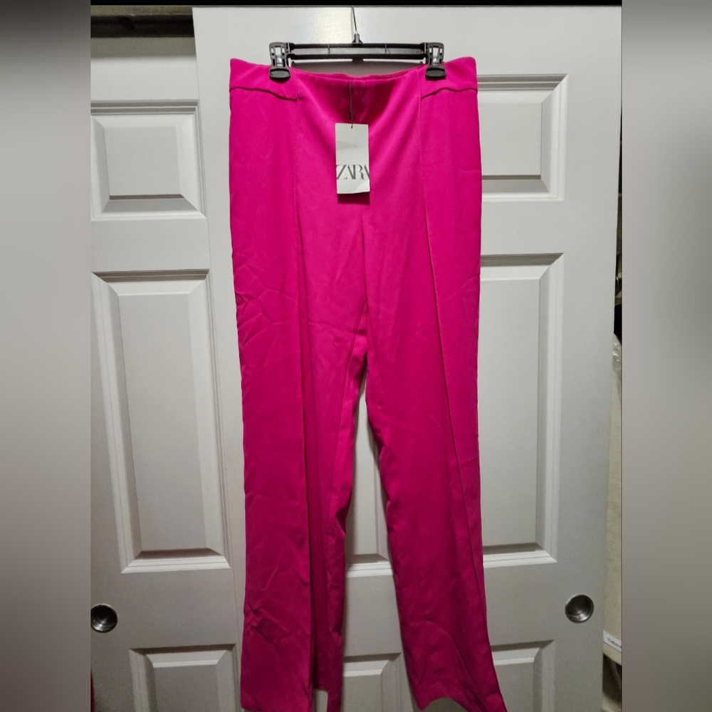 Fuscia pants